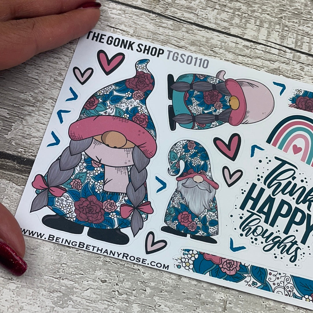 Rose Garden Chip Gonk Stickers (TGS0110)