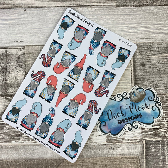 Bold Print Gonk Character Stickers Mixed (DPD-1799)