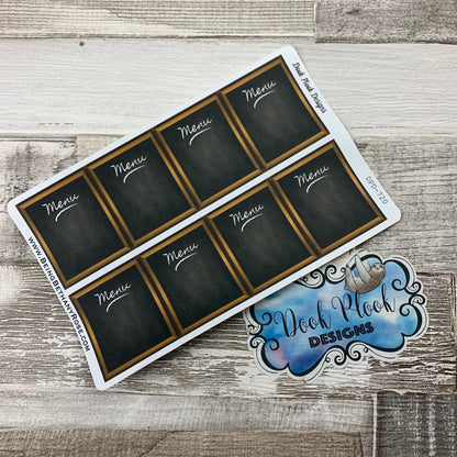 Meal planning (menu) stickers (DPD720)