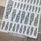Sage bunch stickers (DPD2133)