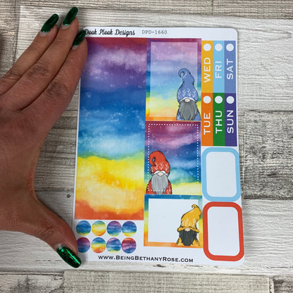 Self love first rainbow Gonk Passion Planner Week Kit (DPD1660)