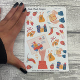 Large Christmas Mail Journalling stickers  (DPD2801)