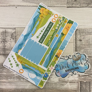 (0640) Passion Planner Daily Wave stickers - Fresh Air