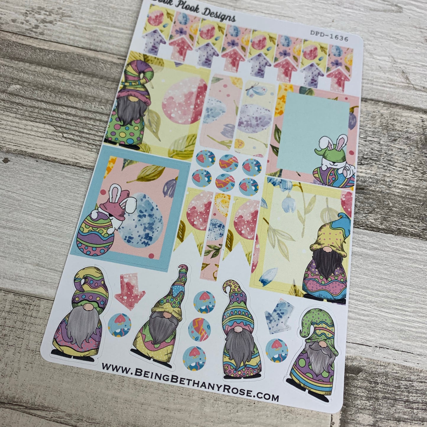 Easter Gonk functional stickers  (DPD1636)