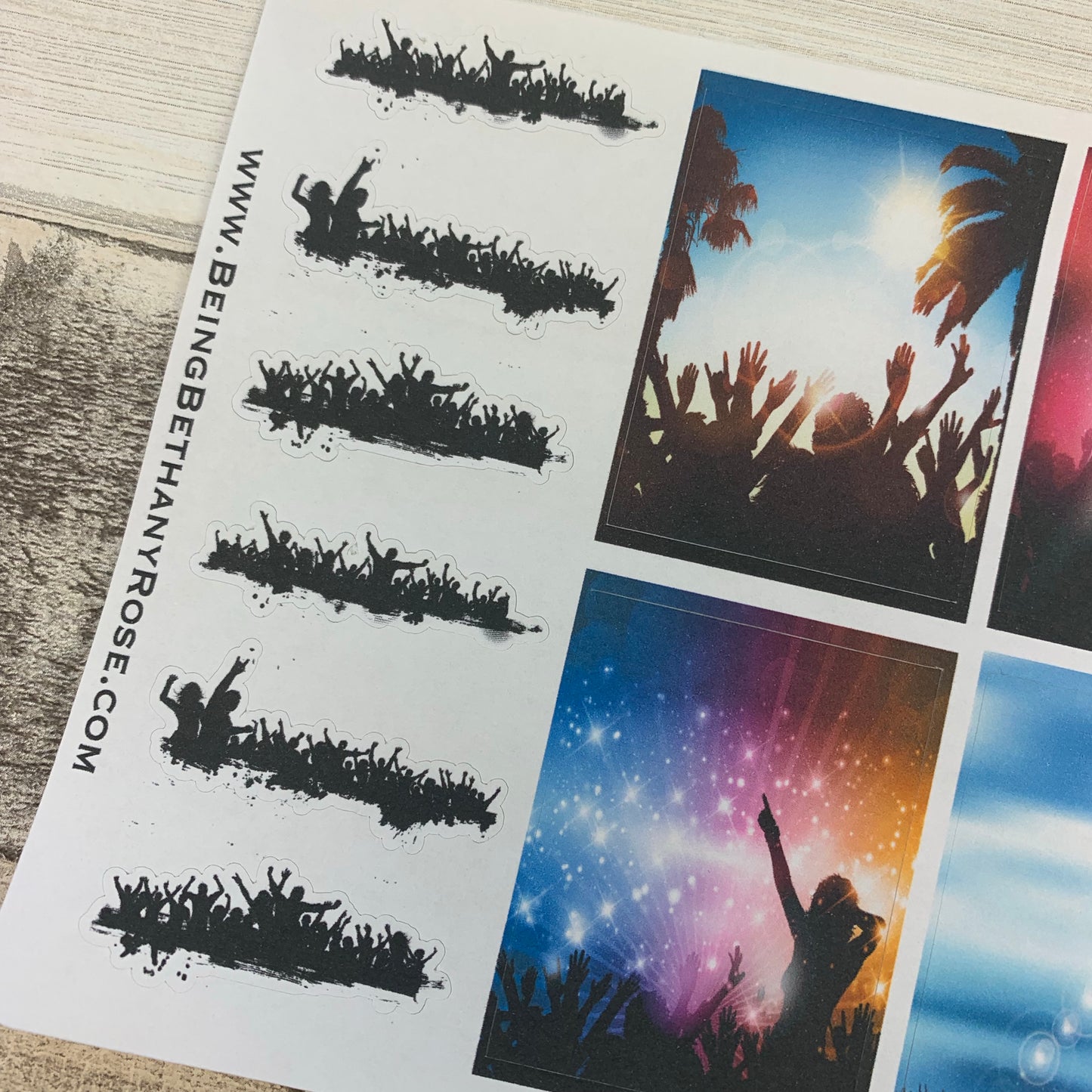 Party / Ibiza / Rave stickers (DPD342)