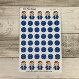 Girl Guide stickers for Erin Condren, Plum Paper, Filofax, Kikki K (DPD287)