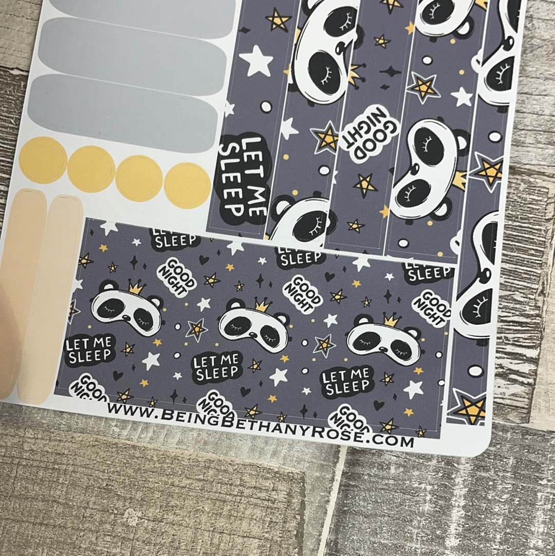 (0311) Passion Planner Daily stickers - sleepy