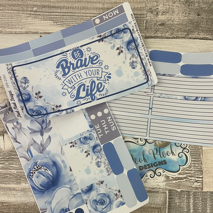 Be Brave Blue Rose Passion Planner Week Kit (DPD2083)