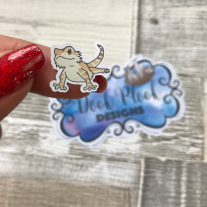 Bearded dragon stickers  (DPD619)