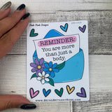 Motivational Quote "Reminder" stickers (DPD2635)