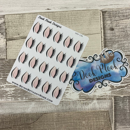 Eyebrows / eyelashes stickers  (DPD196)