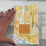 (0672) Passion Planner Daily Wave stickers - Lemons