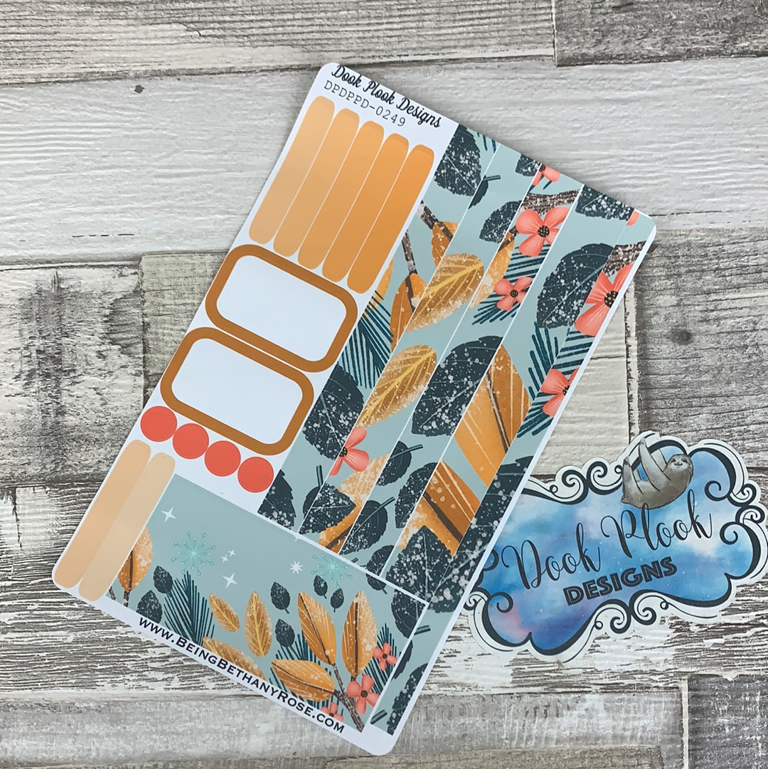 (0249) Passion Planner Daily stickers - Golden Morning