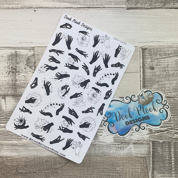 Mystic Hands stickers (DPD2469)