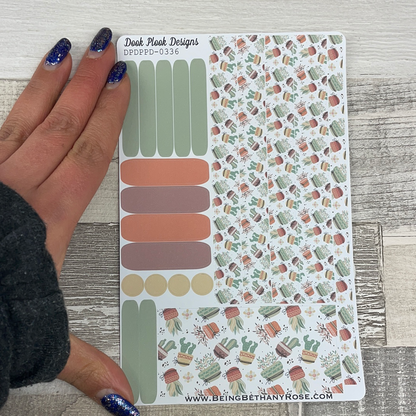 (0336) Passion Planner Daily stickers - Cactus