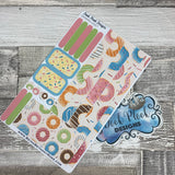 (0027) Passion Planner Daily stickers - Donuts