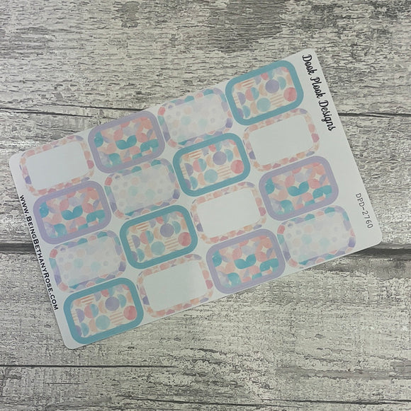 Farrah half box stickers (DPD2760)