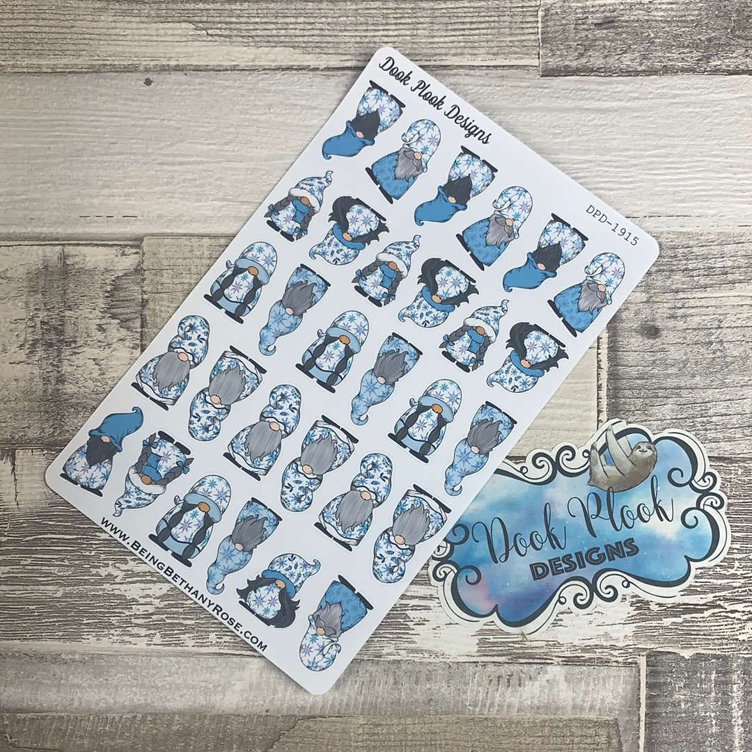 Snowflake Gonk Character Stickers Mixed (DPD-1915)
