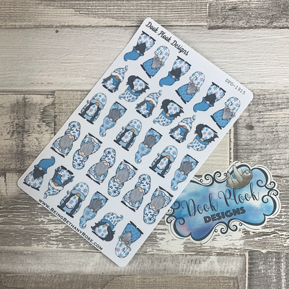 Snowflake Gonk Character Stickers Mixed (DPD-1915)