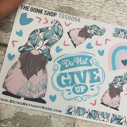 Do Not Give Up Basil Gonk Stickers (TGS0094)