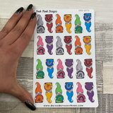 Rainbow Heart Gonk Character Stickers (DPD-2070)