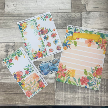 Erin Condren Month Note Pages (Spring Flowers)