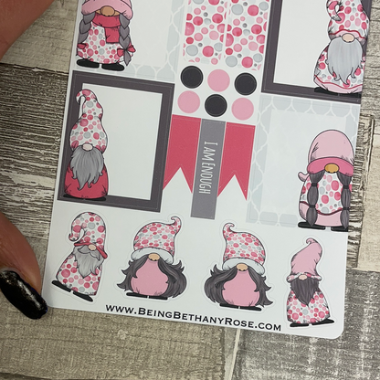 Pink Spots Gonk functional stickers  (DPD2044)
