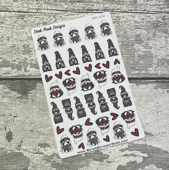 Wedding Gonk Character Stickers Mixed / All Bride / All Groom (DPD-2926)