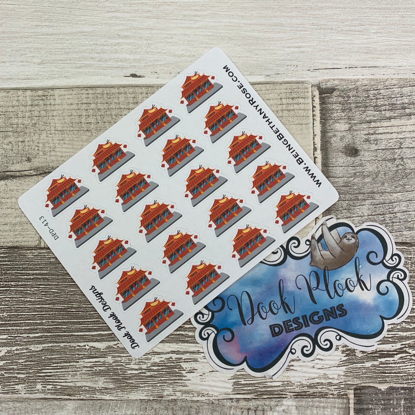 Chinese Takeaway Stickers (DPD413)