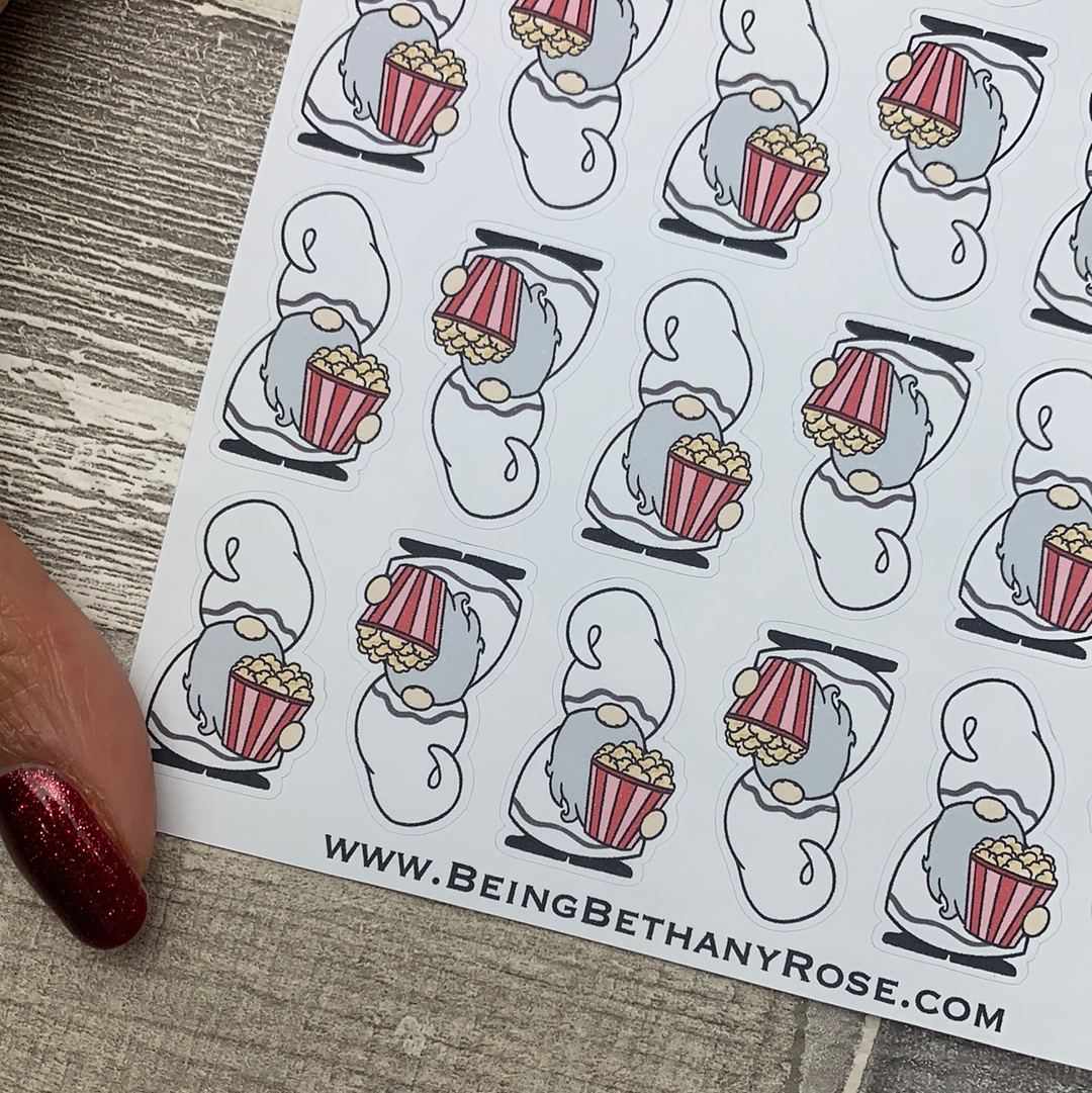 Popcorn Gnorman Sticker (GFT-0043)