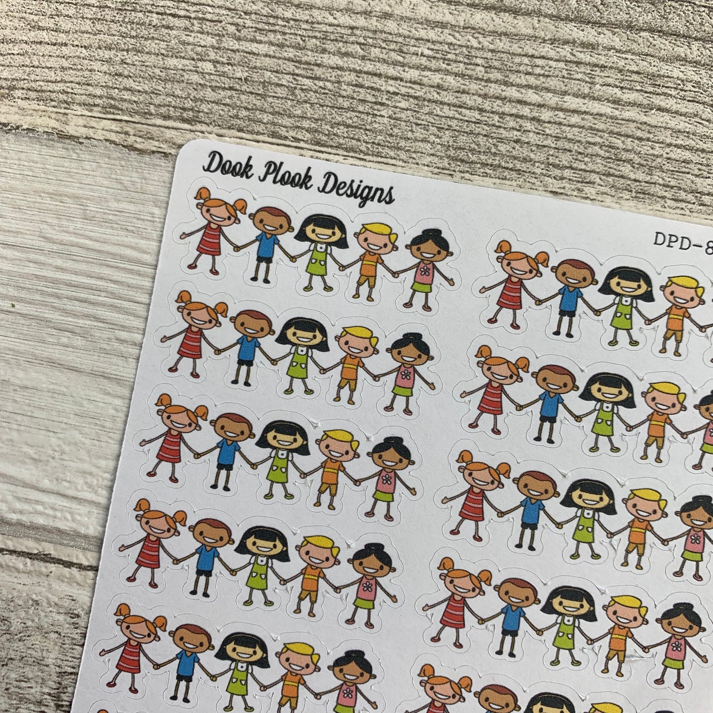 Children / friends / playdate stickers (DPD861)