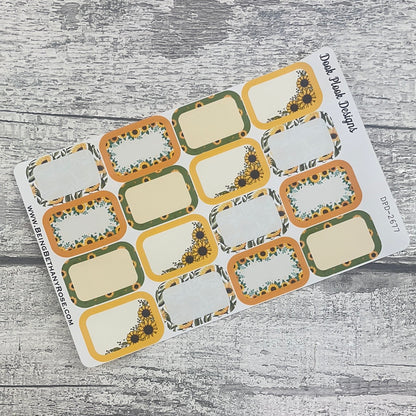 Ellen half box stickers (DPD2677)