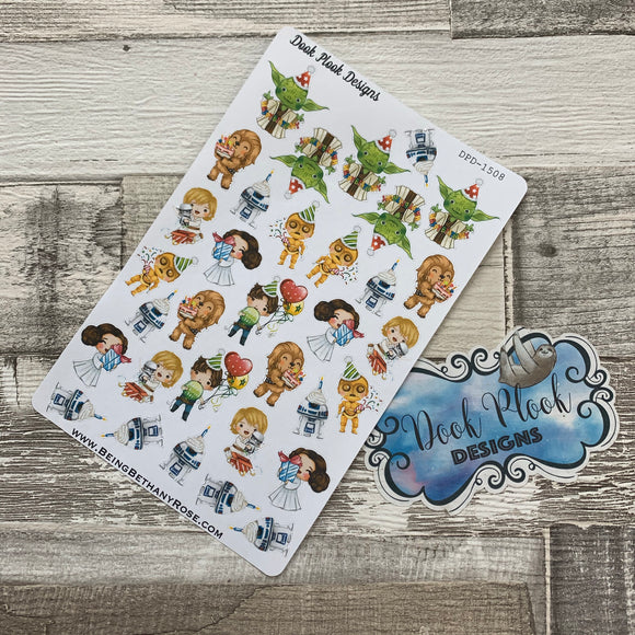 Birthday character stickers (DPD1508)