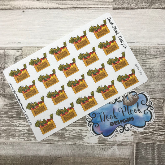 Veg box stickers  (DPD296)