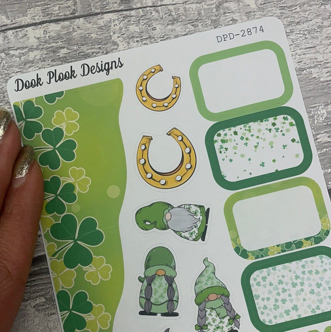 St Patricks day Journal planner stickers (DPD2874)