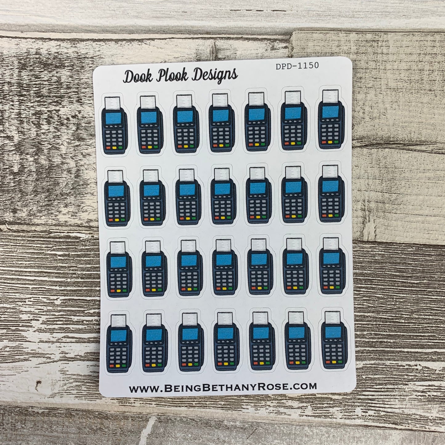 Card reader stickers (DPD1150)