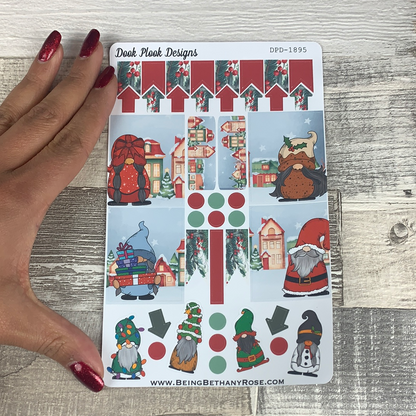 Christmas Gonk functional stickers  (DPD1895)