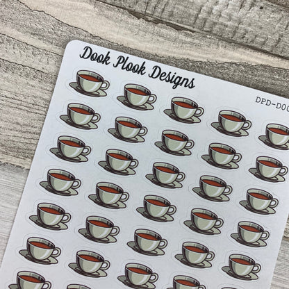 Tiny cup of tea stickers (Dinkies) (DPD-D012)