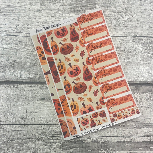 Tabitha - One sheet week planner stickers (DPD2737)