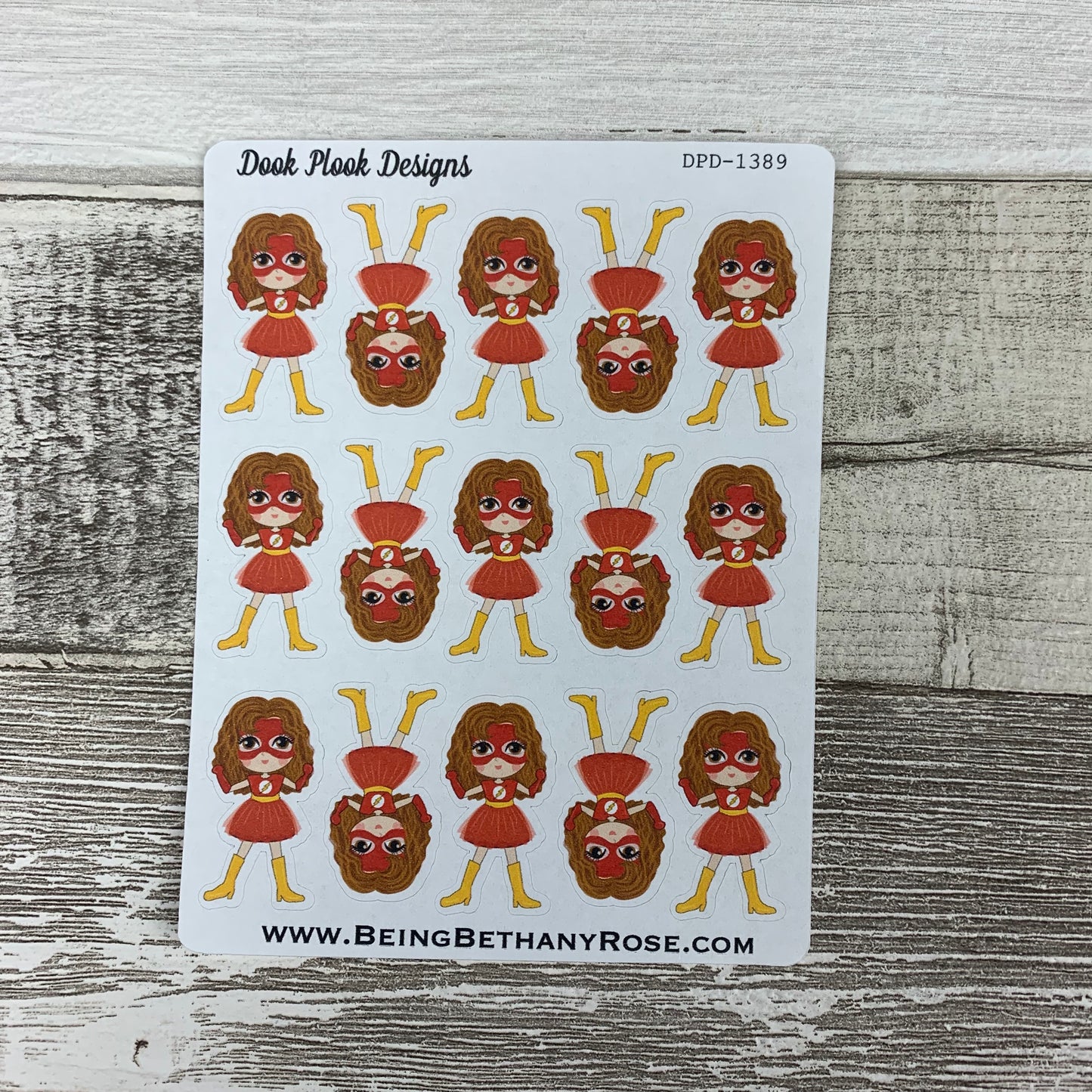 Superhero - Iron stickers (DPD1389)