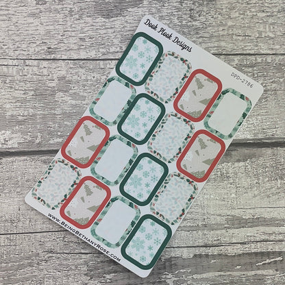 Holly half box stickers (DPD2786)