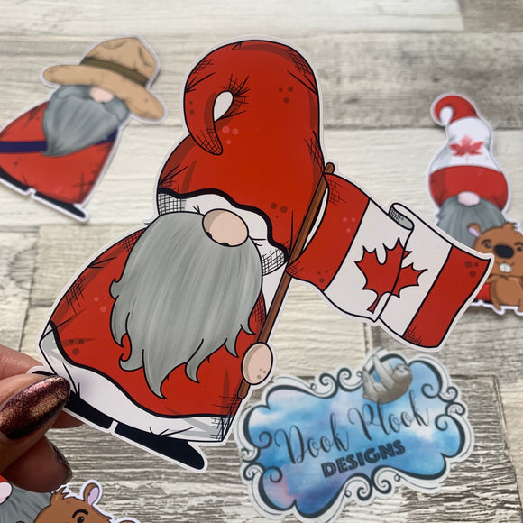 Canada Gonk Die cut (Gnorman with Flag)