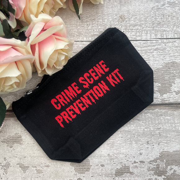 Crime Scene Prevention  - Tampon, pad, sanitary bag / Period Pouch