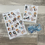 Wizard Countdown / Advent stickers (DPD1509)