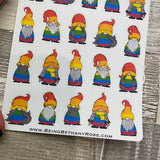 Rainbow Pride Gonk Character Stickers Mixed (DPD-2136)