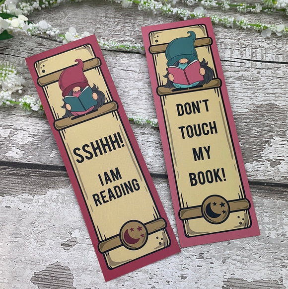 Bookmark - Sshhh! I am Reading / Don't Touch