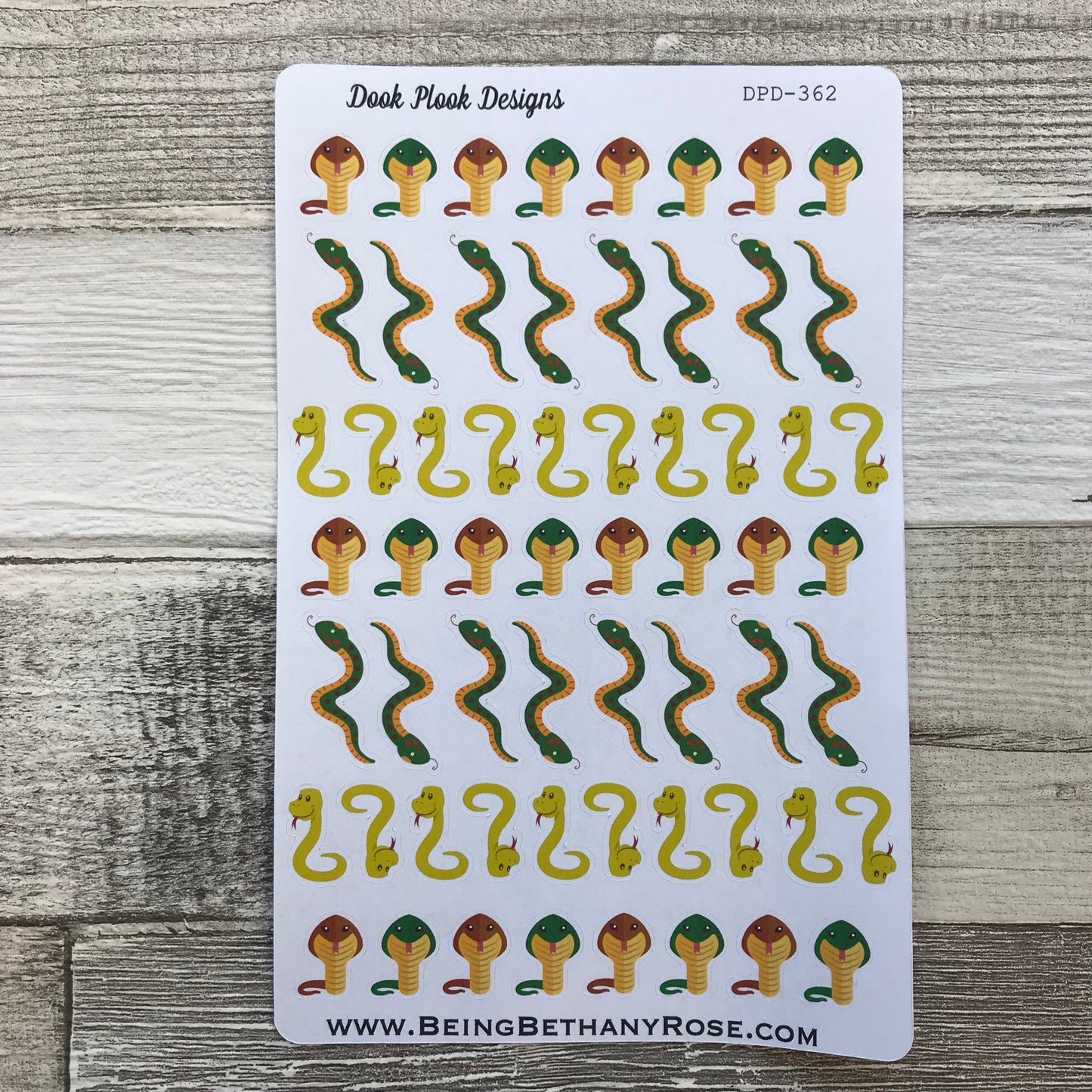 Snake stickers (DPD362)