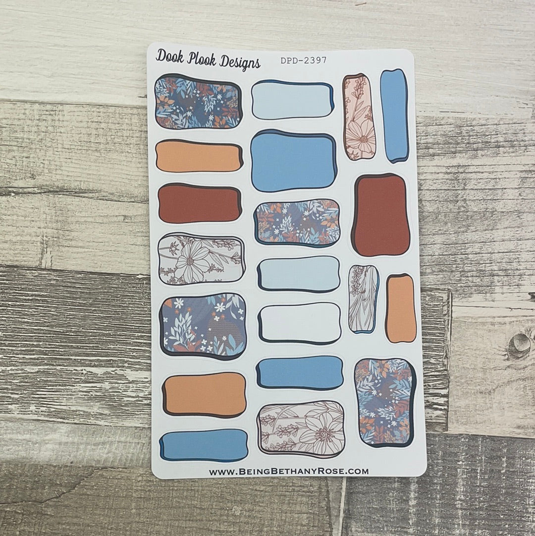 Daphne Hand drawn box stickers (DPD2397)