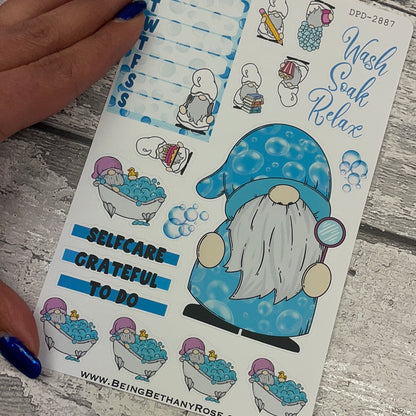Bath and Bubbles Journal planner stickers (DPD2887)