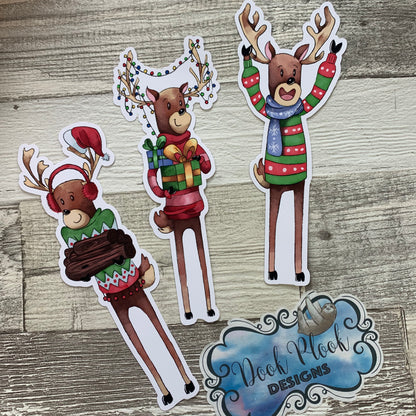 Reindeer (present) Die cut